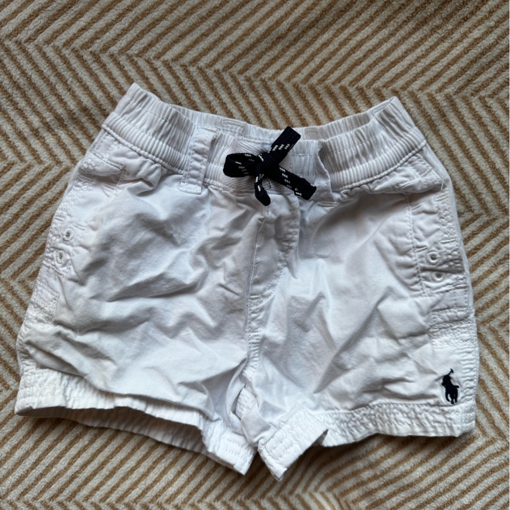 Ralph Lauren White toddler boy Shorts